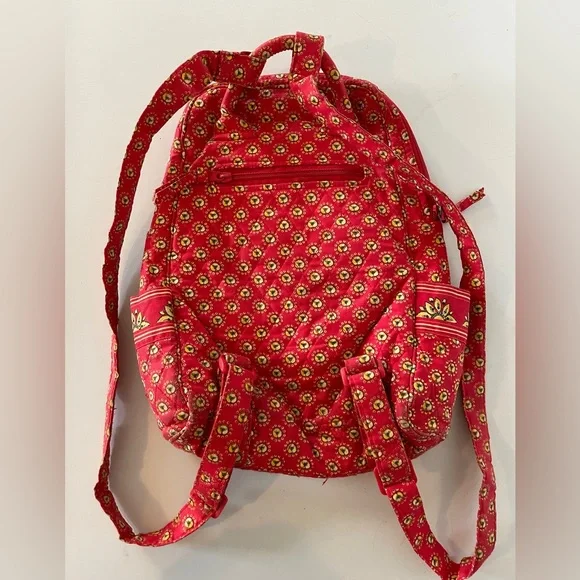 Quilted Cotton Backpack - Picture 5 of 7